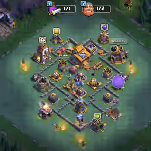 ❗[ PREMIUM TH-17 ]❗R.SPEAR [24] | GG-MM-EB [20] || HEROS: 81-82-61-61-39 || STRONG DEF - TROOPS || LVL 15 WALLS - Image 9