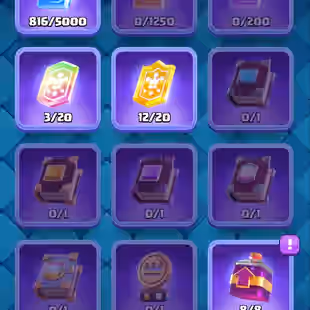 🔥KT14 XP51🔥 | 35 MAX 2 ELITE | 4 EVOLOTIONS | 77 EMOTES | 7 TOWER SKIN | 956 GEMS | 8082 TROPHY | INSTANT DELIVERY - Image 5