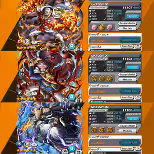 OP109 | 13 EX META | Kizaru- Garp- Shanks Divine- Lucci- Akainu- Roger Dark- Ace/Yamato- Kaido Blue- Support 163 - Image 4