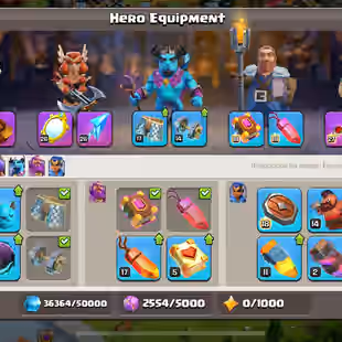Th17 | Hero-93-94-68-43 | Wall Good | Defence Strong | Equipment-2-Epic Max | [GG-26-SB-26-FA-26-MM-26] | XP-232 | [BH-1 - Image 5