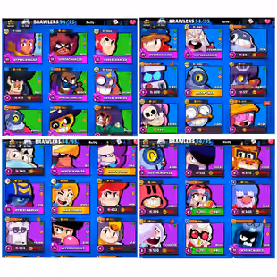 💎47K TROPHY | 94 BRAWLER | 32 MAX | 23 HYPER💎 | 202 SKINS | INSTANT DELIVERY | LIFETIME WARRANTY - Image 2