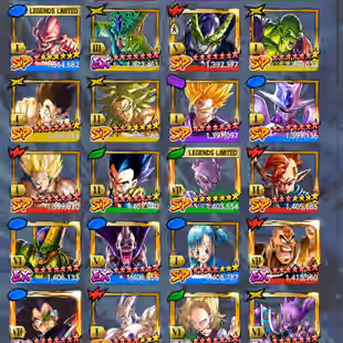 D806-IOS+Android-Super Vip Account-14 ULTRA Have Zamasu+70 Legends+769 Millions Power+Good Zenkai+Vip Equipment+PVP Good - Image 6