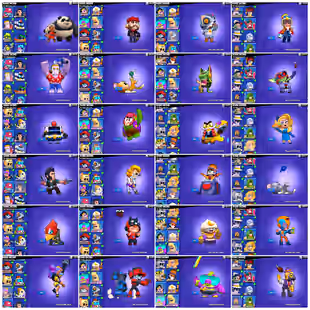 🔥560 GEMS 🔥 72K TROPHY | 55K BLING | 15 TITLE | 93 BRAWLER | 57 MAXED | 36 HYPERCHARGED | 216 SKIN | INSTANT DELIVERY - Image 12