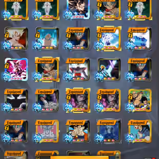 D793-IOS+Android-Nice Account-9 UL(SS4 Vegeta+Frieza+SS4 Gogeta+Majin+Vegito)+55 Legend+Vip Equi+Good Zenkai+Good Team - Image 21