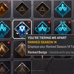EA APP - 523 LVL - 221 LEGENDARY - 4X HEIRLOOM RAMPART,CRYPTO,VALKYRIE,GIBRALTAR - BH PRESTIGE - S14 DIAMOND - FA - Image 33