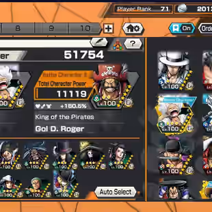 BR597-IOS-Android-Hyber 55-8 Ex(Gear 5-Zoro-Lucci-Roger Skins-Yamato Ace-Akainu-Shank)-Vip Medal-Support 162-647 Frag - Image 4