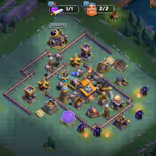 🔥TH 17 3 HERO MAX🔥XP 231-HERO 95-100-75-50-GOOD EQUIPMENT-NC 1000-STRONG DEFENSE-BEST DE - Image 7
