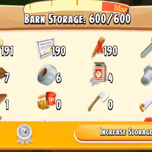 🛑[MG][548 ] LEVEL 25 | 600 BRAN | 150 SILO  | STORED DECORATION | RENAME AVAILABLE | INSTANT DELIVERY - Image 3