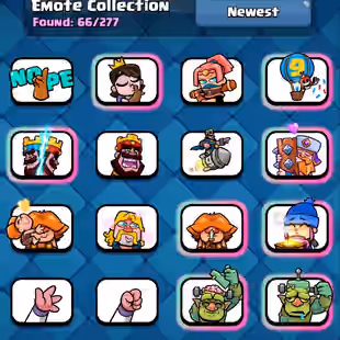 🔥KT15 XP55🔥 | 35 MAX 6 ELITE | 7 EVOLOTIONS | 66 EMOTES | 6 TOWER SKIN | 1093 GEMS | CN FREE | INSTANT DELIVERY - Image 5