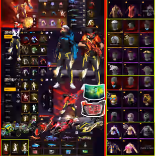 3 GUNS MAX || GOOD SETS AND EMOTS || YELLOW BERZILIAN TROUSERS - Image 1