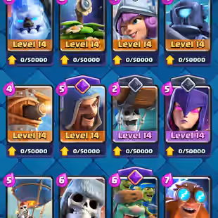 ❗[ 44X MAX CARDS - 13X EVULOSION ]❗ 7X ELITE CARDS || TROPHY: 11500 || KT: 15 || 68X EMOTES || LEVEL 54 - Image 9