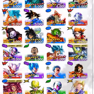 D409-IOS-Android-4 UL(Majin Vegeta-Super Vegtio-Buu Kid)-Vip Equipment-33 Legends-Team Daima-SS4 Goku-SS3 Goku Red Star - Image 9