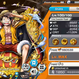 BR610-IOS-Android-Hyber 50-5 Ex(Gear 5 v2-Kizaru-Garp-Roger v2-Kaido-Akainu-Shank v4-Shank v3-Shank-Yamato)-Vip Medal - Image 16