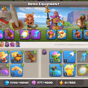 HAY DAY LVL-160 RARE FARM BARN STRONGE 6900 SILO 2600- PURE HAND MADE FARM- 433 GEMS-COIN 2.5M-CHEAP-WITH FREE CLASH OF - Image 9