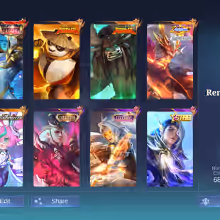 289 SKINS 1 LEGEND 1 ASPIRANT  1 COLLECTOR ALL EMBELEM MAX CHEAP - Image 2
