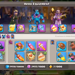 266 XP 🔥 FULL MAX TOWNHALL 17 💎 2979 WWS - 17843 CUPS - 700 MEDAL-440 GEM - RENAME 500 - 6 WAR LAYOUT - Image 6