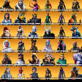 121 SKISN | TRAVIS SCOTT | PSYCHO BANDIT | BLACK WIDOW | ASTRO JACK | JOHN WICK | ORANGE JUSTICE | LARA CROFT - Image 9