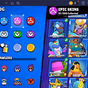 🌟11.11 PIN🌟FREE CHANGE NAME | 217 SKINS | 73.000 TROPHY | 91 BRAWLERS | 16 MAX | 13 HYPERCHARGED - Image 39