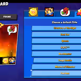 |BLUE / RED KING FRANK| MATCHERINO PIN| 2 PRESTIGE|METEORIC FAME| 92600 CUPS | 94 BRAWLERS |364 SKINS - Image 7