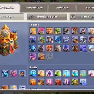🔥BEST TH 16🔥XP 183-HERO 80-82-43-34-EPIC GG 23 FA 23 EB 24 FB 14 RS 17-NC YES-STRONG DEFENSE-BEST DEAL - Image 2