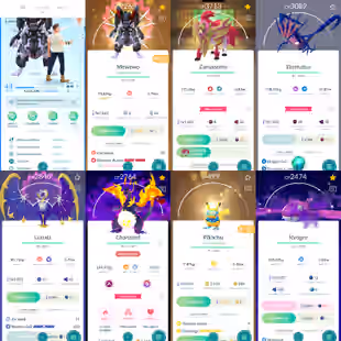 P 928 Level 43 Super Shiny Mewtwo Arwor fusion Zamazenta Eternatus Lunala Kyogre gmax Charizard 20 Shiny And Legendary 1 - Image 1