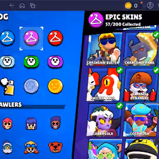 🌟11.11 PIN🌟FREE CHANGE NAME | 217 SKINS | 73.000 TROPHY | 91 BRAWLERS | 16 MAX | 13 HYPERCHARGED - Image 37