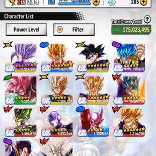 D661-Vip Account-14 UL(Cell+Majin Vegeta+Goku Uis+Beast Gohan+Vegito+Hit+Gogeta)+36 Legend+Vip Equipment+Good Team PVP - Image 8