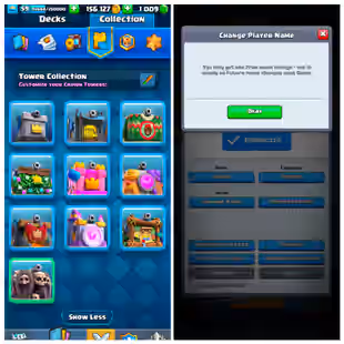 🔥40!!OFF🔥LEVEL-59 |! 10700 TROPHY |! 14 EVO 18 ELITE 65 MAX 122 EMOTE 37 EXCLUSIVE EMOTE 9 TOWER SKIN |!NC-FREE - Image 5