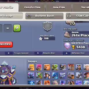 BEST OFFER | TH 15 [3]RARE SCENERY | HERO: 86-90-65-40 | 10 EPIC E.Q 5 EPIC ALMOST MAX | NC-YES | NIGHTMARE PRINCE SKIN - Image 5