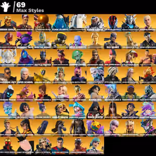 All platforms | 🔥178 skins🔥 | Fixer | Frankenstein's Monster | Cloud Striker | Optimus Prime | Predator | 600 VB - Image 6