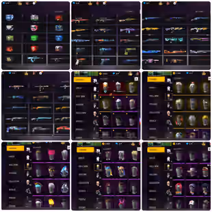 OLD ACC || 4 GUNS MAXS || GIRL SET - Image 5