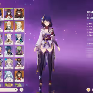 AR 52 || 36 CHARACTERS || NEUVILETTE KAZUHA HUTAO SIGNATURE  WEAPON  || HOYO AND GMAIL LOGIN || SAFE AND SECURED - Image 7