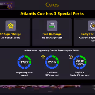 UNLIMITED PASSWORD CHANGE ACCOUNT | 10 Billion Coins | Level 170 | 17 Leg Cues | 1 Cue MAX | Miniclip Login | Fresh - Image 5