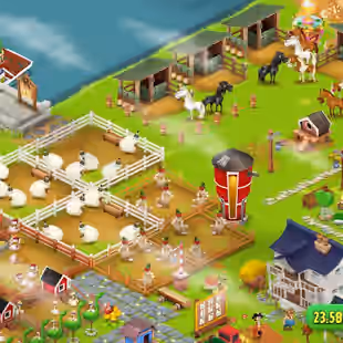 HAY DAY RARE LVL-119-TOWNHALL LVL 30-HAND MADE FARM ALL ITEMS UNLOCK-GOOD ANIMALS COLLECTION-BARN STORAGE 1950 SILO 1900 - Image 6