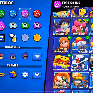 S1  57K CUPS  81 BRAWLERS | 115 SKINS  | 10 HYPERCHARGE |HIER TIER BR [] 25 MAXED []FAST DELIVERY - Image 5