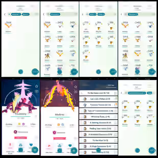 317 SHINY 💎 LEVEL 41 💎 70 LOCATION BG [] SHINY GMAX TOXTRICITY [] 35 DMAX [] 166 LEGENDARY [] 7 SHINY COSTUME - Image 7