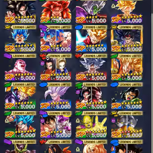 D368-8 UL(Goku Uis+Hit+Rose+Gogeta+Vegito+Super Gogeta)+49 Legends+Vip Equi+Good Zenkai+Nice Team+New SS3 Vegeta+Vegtio - Image 5