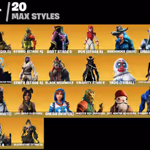 74 skins | OG STW | OG Renegade Raider | Black Knight | Sparkle Specialist | The Reaper | Blue Squire | Mako | 1150 VB - Image 4
