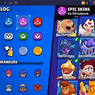 🌟 220 SKINS🌟74.950 TROPHY | 95 BRAWLERS | 22 HYPERCHARGED | 31 MAXED BRAWLERS | CHAINSAW BUSTER | LOADED RICO | CORSA - Image 47