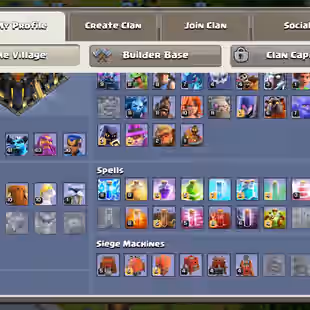 ❗[ PREMIUM TH-17 ]❗FIREBALL [20] - E.BOOT [20] || HEROS: 73-83-41-63-30 || STRONG DEF - TROOPS || FAST DELIVERY  - Image 4