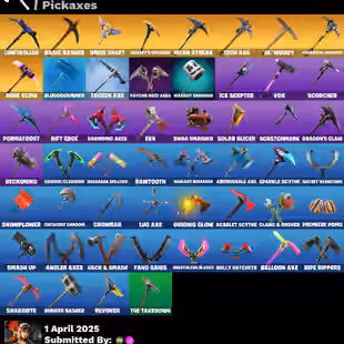 61 SKINS | Chun-Li | Psycho Bandit | OG STW | Warpaint | Explorer Emilie | Dante | Drive Shaft | Take The L |Laugh It Up - Image 3
