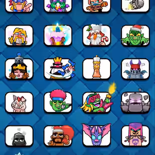 🔥KT15 XP60🔥 | 102 MAX 22 ELITE | 11 EVOLOTION | 101 EMOTE | 10465 TROPHY | 5 TOWER SKIN | 1108 GEMS | INSTANT DELIVERY - Image 4