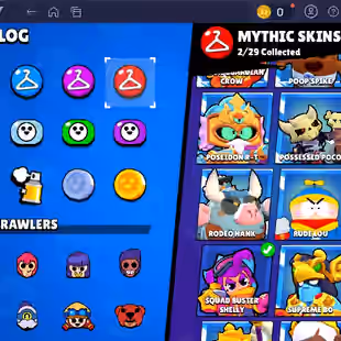 🌟180 SKINS🌟53.900 TROPHY | 88 BRAWLERS | 20 MAX | 13 HYPERCHARGED | INSTANT DELIVERY | FULL ACCESS - Image 45