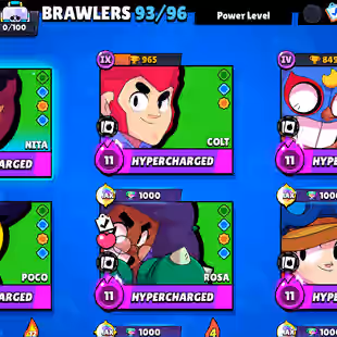| 147 EPIC SKINS | MATCHERINO & 35 RANK PIN | SOLAR FAME 3| 87000 CUPS | 93 BRAWLERS | 372 SKINS | INSTANT DELIVERY - Image 4