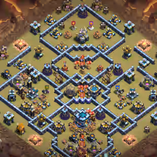 FULL MAX TH 13 💎 MAX HERO 💎 176 XP - 20 EQUIPMENTS - SB FB - HERO SKINS - 1144 WWS - BH 8 - INSTANT -AVAILABLE - CHEAP - Image 1