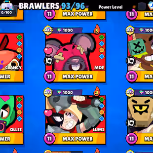 | 147 EPIC SKINS | MATCHERINO & 35 RANK PIN | SOLAR FAME 3| 87000 CUPS | 93 BRAWLERS | 372 SKINS | INSTANT DELIVERY - Image 13