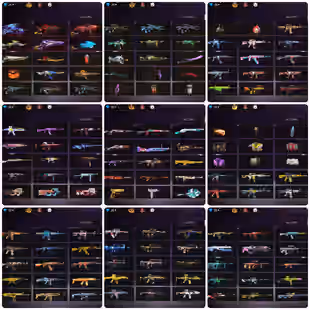 🔥 OLD ELITE FF ACCOUNT |  DEIMOS | TECHNO | BOMB | THIEF SET 🔥 - Image 2