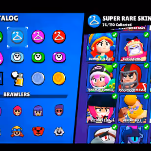 🌟189 SKINS🌟50.600 TROPHY | 88 BRAWLERS | 21 MAX | 11 HYPERCHARGED | INSTANT DELIVERY | FULL ACCESS - Image 30