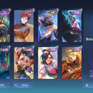 RARE KOF PAQUITO | PRIME CLAUDR | KOF KARINA | CC KHUFRA | RAREST EMOTES | LEVEL 82 | EMBLEM MAX | 98 MAGIC CORE - Image 2