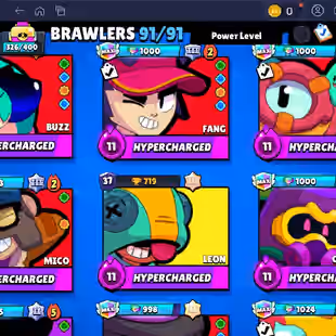 🌟209 SKINS🌟60.000 TROPHY | 91 BRAWLERS | 29 MAX | 24 HYPERCHARGED | INSTANT DELIVERY | FULL ACCESS - Image 12